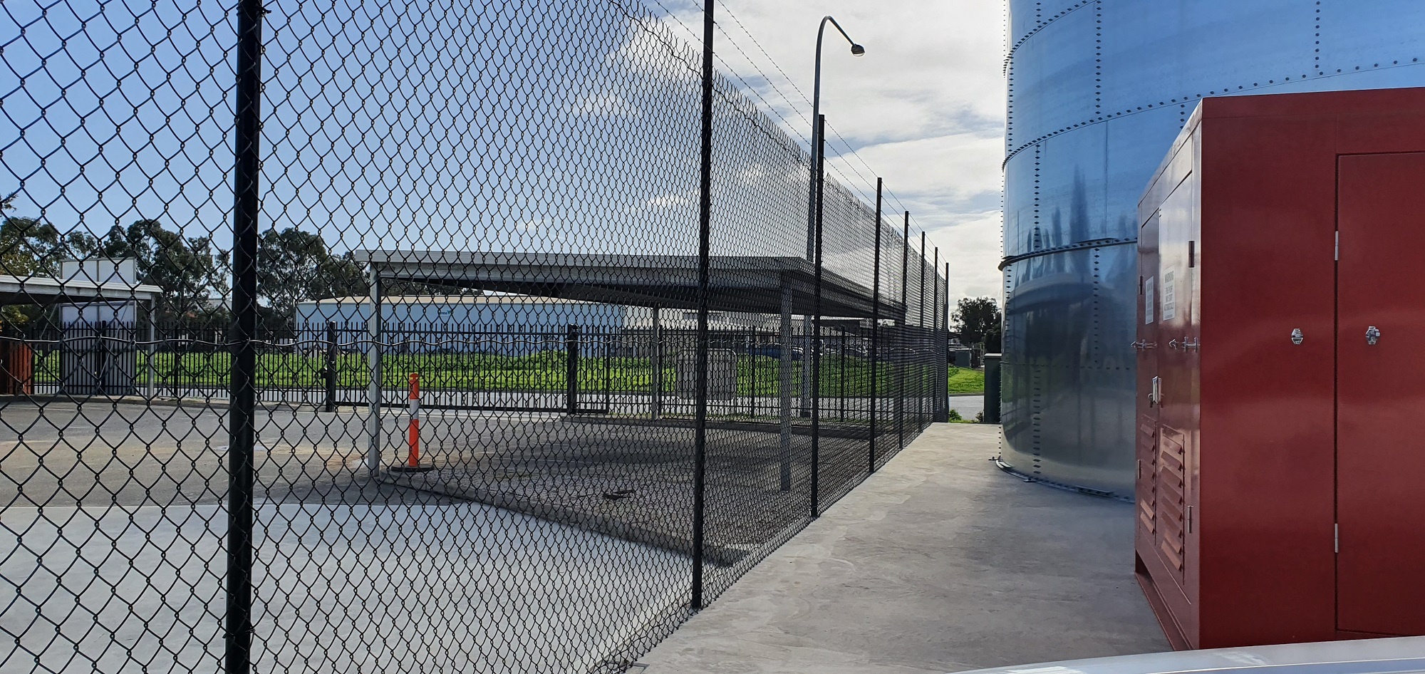 Commercial Fencing Adelaide Fence Centre Chain Mesh Security Fence Wingfield 10