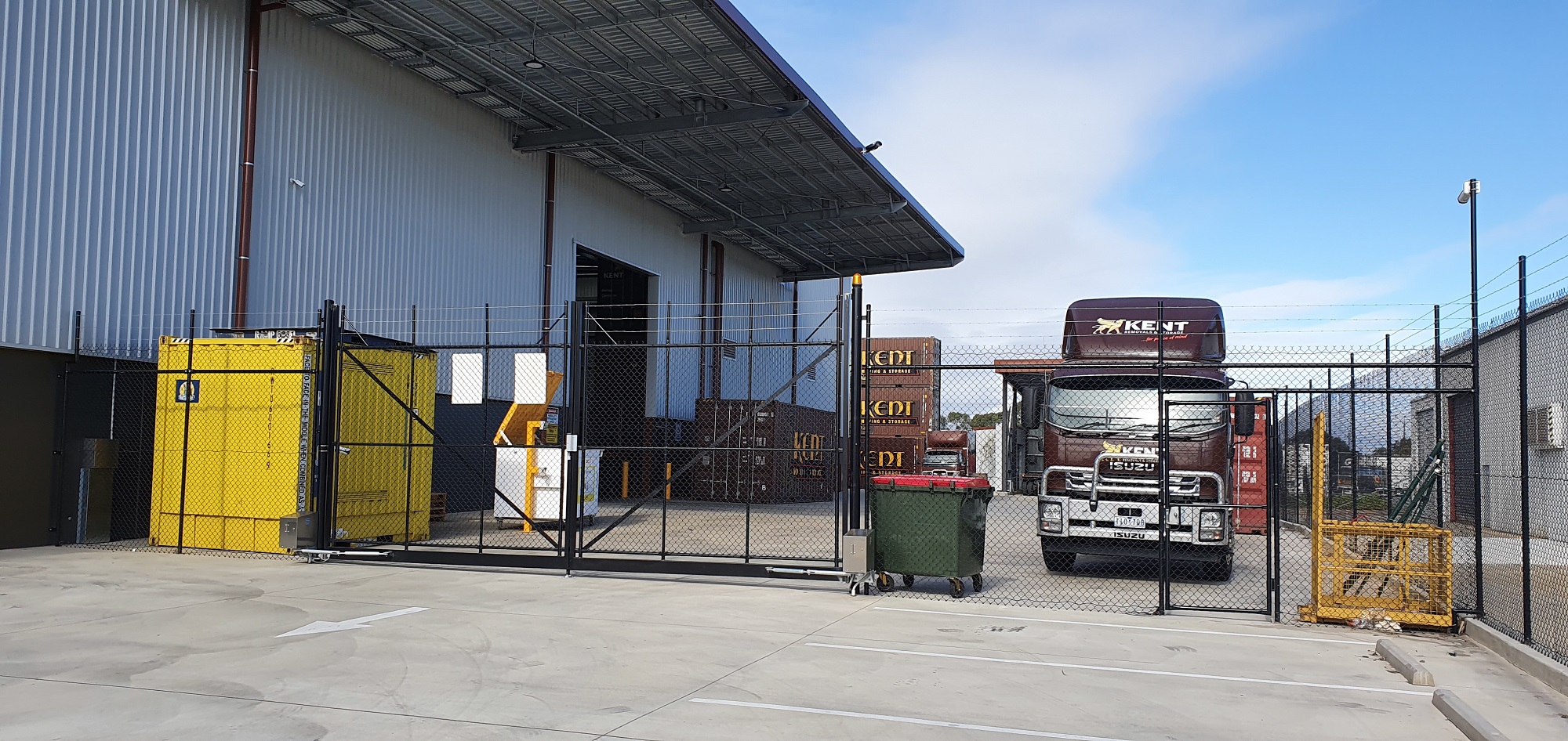 Commercial Fencing Adelaide Fence Centre Chain Mesh Security Fence Wingfield 6