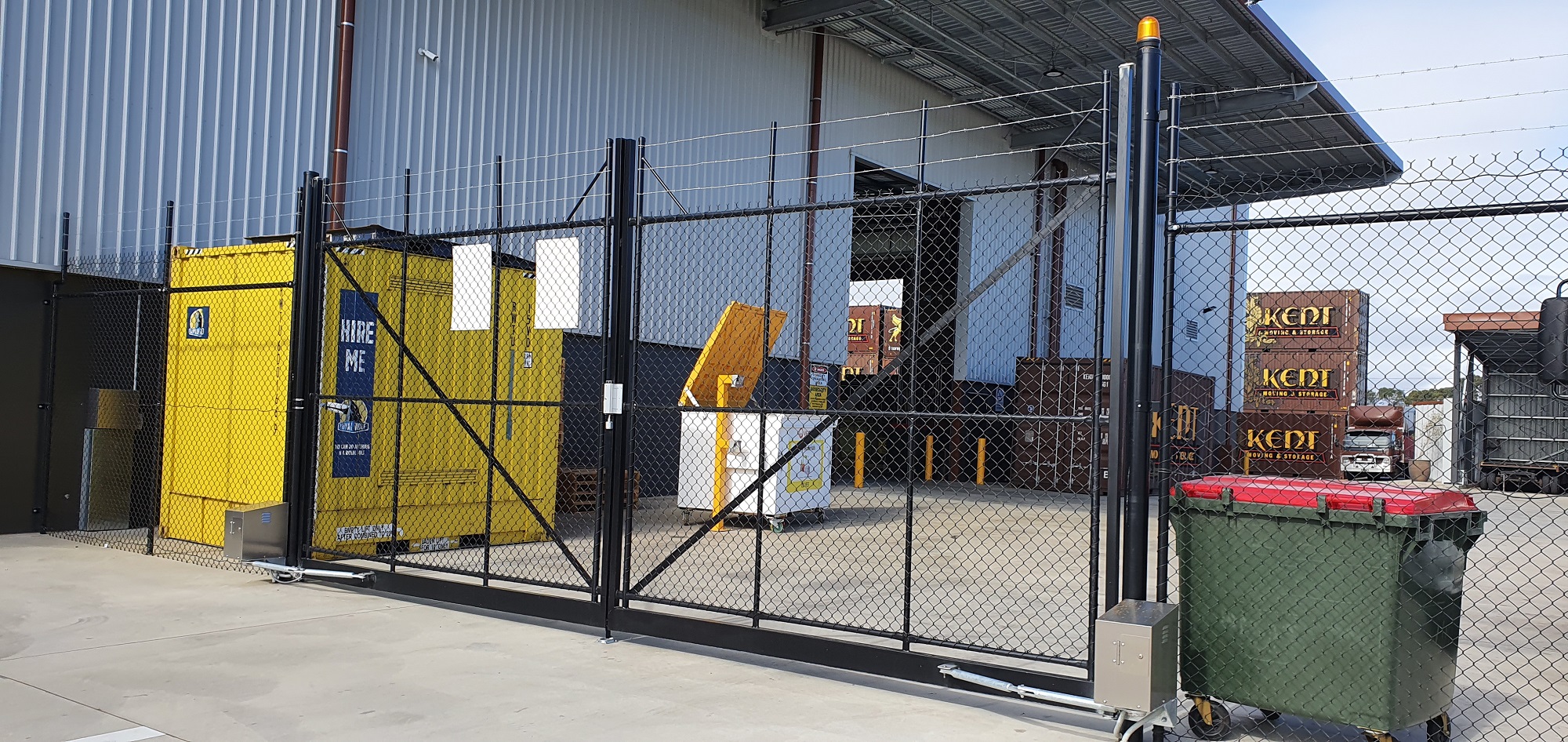 Commercial Fencing Adelaide Fence Centre Chain Mesh Security Fence Wingfield 7