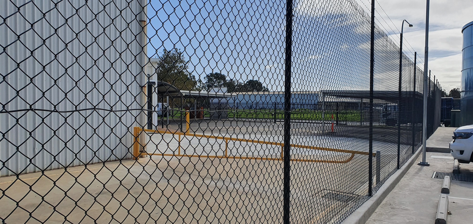 Commercial Fencing Adelaide Fence Centre Chain Mesh Security Fence Wingfield 8