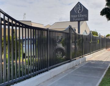 Commercial Fencing-Adelaide Fence Centre-Peter Elberg Funerals-3
