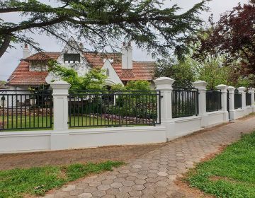 Pillar Fence-Adelaide Fence Centre-Linden-Park-1