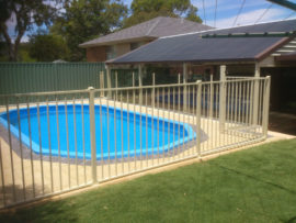 Tubular Residential Pool Fencing