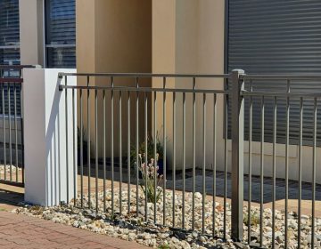 adelaide fence centre tube fence semaphore park 6