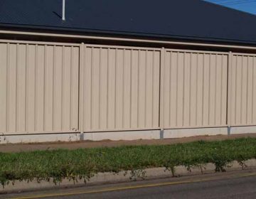 Colorbond Sheet Fencing